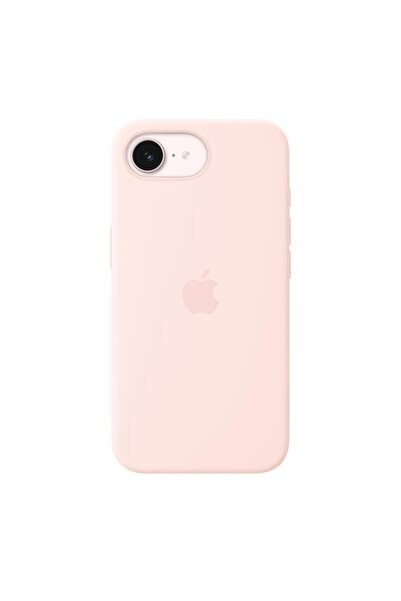 Apple iPhone 17e Θήκη Σιλικόνης με MagSafe - Απαλό Ροζ