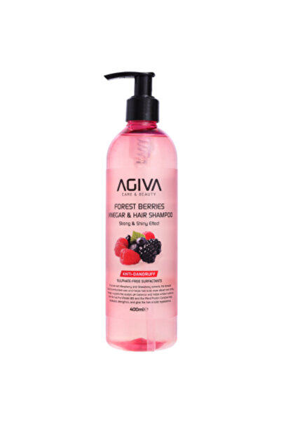 Agiva Ajeva Anti-Dandruff Wild Berry Vinegar Shampoo - 400ml