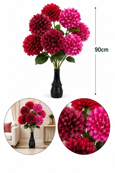 OEM HomeRoy – Floare Decorativă Artificială Premium, Înălțime 90 cm
