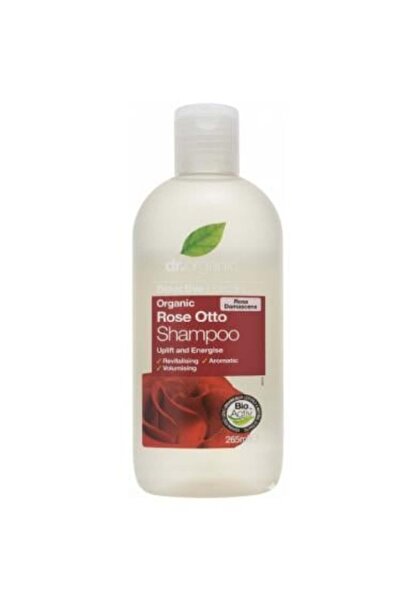 dr.organic شامبو بالورد الدمشقي منشط ومنعش للشعر من دكتور اورجانيك - 265 مل