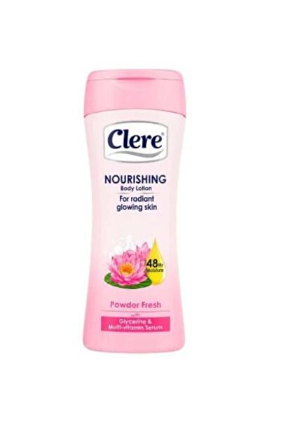 Clere لوشن الجسم باودر فريش لاشراقة وتغذية البشرة من كلير - 400 مل