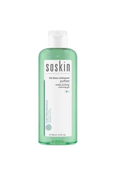 SOSKIN غسول جل تنظيف لطيف ومنقي للبشرة من سوسكن - 250 مل