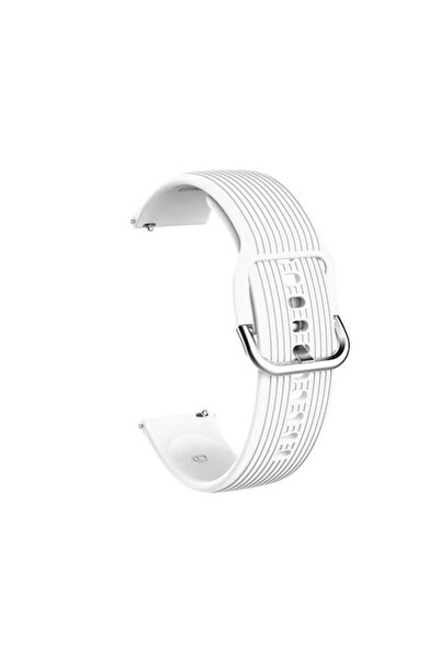 OEM Λουράκι σιλικόνης κάθετο Huawei Watch GT 6 46mm GT 6 Pro 46mm Λευκό