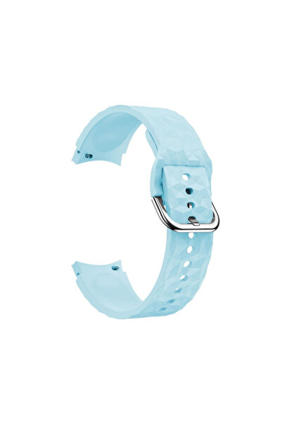 OEM Λουράκι Galaxy Σιλικόνης Ανοιχτό Μπλε (Galaxy Watch4/5/6/7/FE/4 Classic/6...