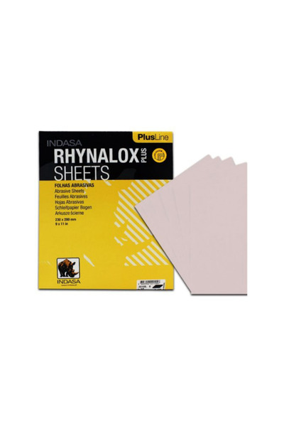 indasa Rhynolox Plus 230X280 Dry Sheet Sandpaper P240 50 Pieces