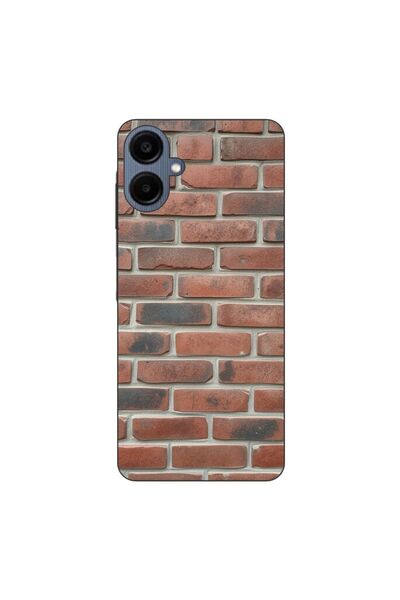 OEM Husa compatibila cu Samsung Galaxy A06 Silicon Gel Tpu Model Brick Wall