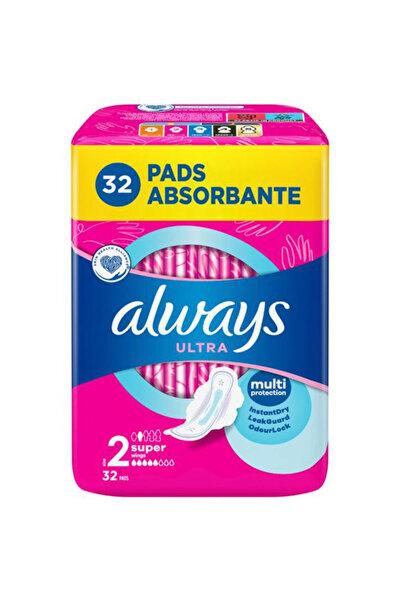 Always Absorbante Igienice - Ultra Super, Marime 2, 32 buc