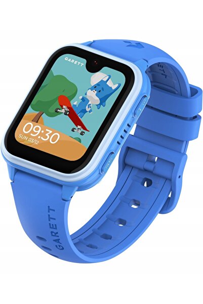 GARETT Smartwatch pentru copii Vibe 4G AMOLED 1,78” GPS SOS LTE Albastru