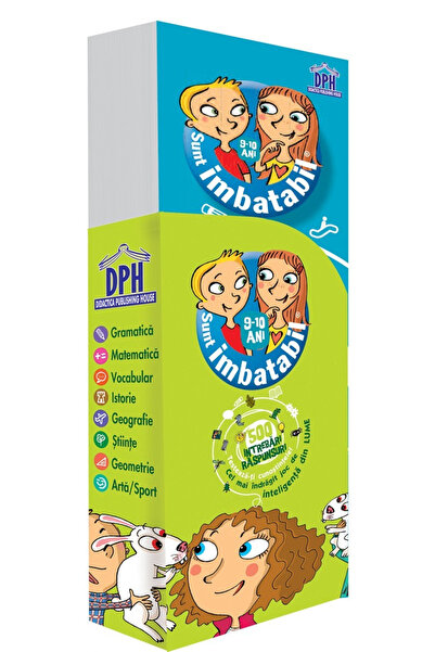 Editura DPH Sunt imbatabil - Întrebări și Răspunsuri - 9-10 ani - Volumul 1, ...