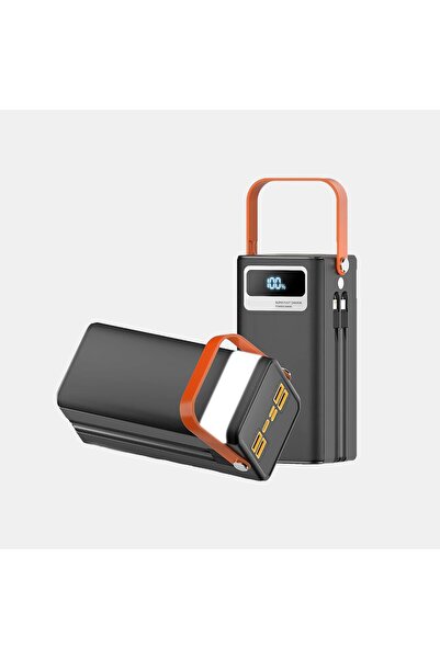 GALORWAY Външна батерия DX206 60000 mAh, Бързо зареждане QC/PD 120W, LED фене...
