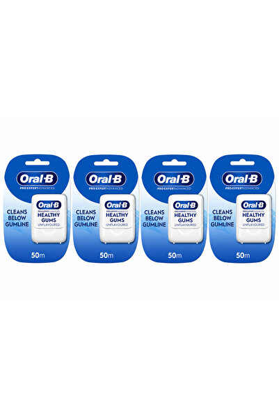 Oral-B Σετ 4 τεμαχίων Οδοντικό Νήμα Pro-Expert Advanced για Υγιή Ούλα, Χωρίς ...