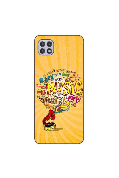 OEM Husa compatibila cu Samsung Galaxy A22 5G Silicon Gel Tpu Model Muzica la...
