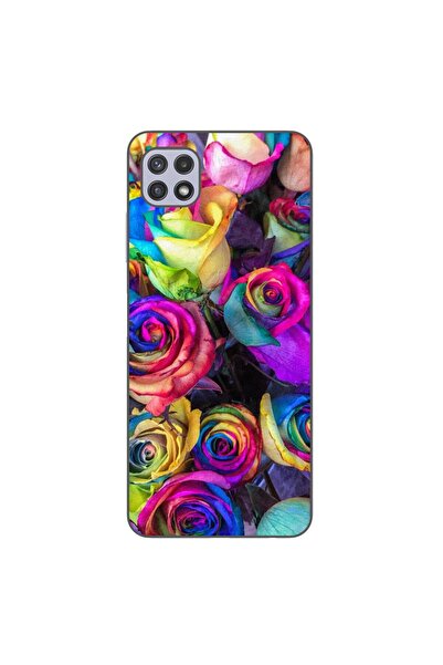 OEM Θήκη συμβατή με Samsung Galaxy A22 5G Σιλικόνης Gel TPU με σχέδιο πολύχρω...