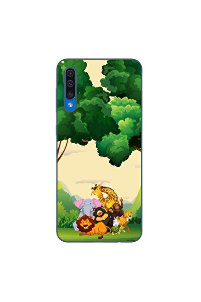 OEM Husa compatibila cu Samsung Galaxy A30S, A50 Silicon Gel Tpu Model Jungla...