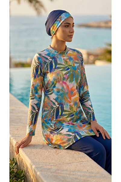 Plistre 2263_Set of 4 Fully Covered Sea/Pool Hijab Swimsuit