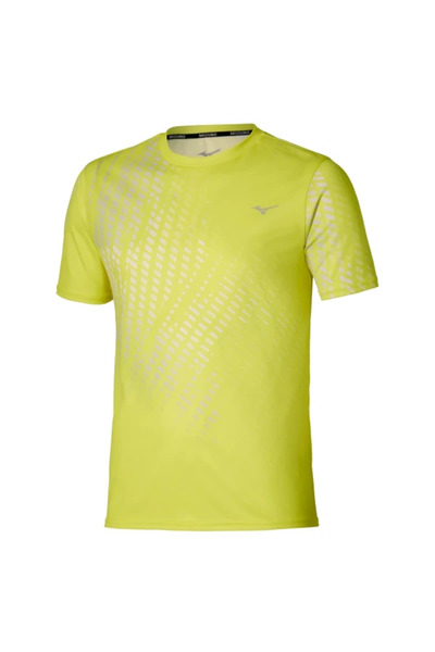 MIZUNO Graphic Men's T-Shirt Yellow