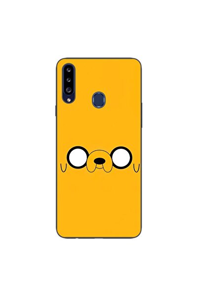 OEM Case compatible with Samsung Galaxy A20S Silicone Gel Tpu Model Jake Face