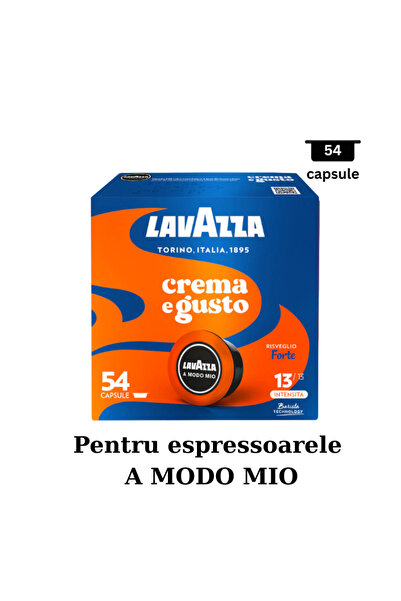LavAzza Espresso Crema e Gusto Forte – Compatibil A Modo Mio – 54 Capsule