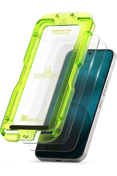 Ringke Easy Slide Tempered Glass [2 Pack] Compatible with Nothing Phone (4a) ...