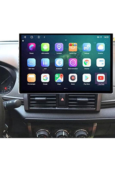 Carplayer Toyota Toyota yaris andorid screen 13 inch model 2014-2017 wireless...