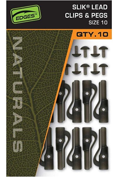 Fox Naturals Size Mărimea 10 Cleme și Agățătoare pentru Plumb - 10 Cleme pent...