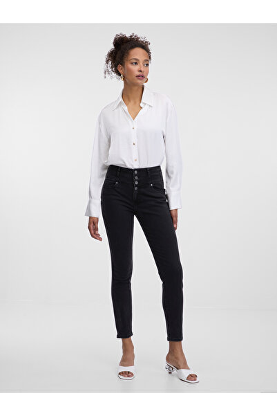 ORSAY Blugi negri de damă skinny fit