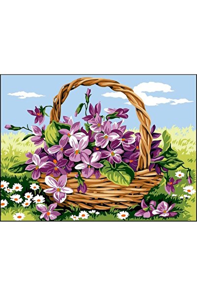 MARGOT TEPESTRIJA 40X50CM - 153.1428 Ljubičaste ljubičice