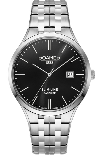 Roamer ceas bărbătesc 512833 41 55 20 — model clasic din oțel pentru cupluri