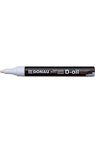 donau Marker D-Oil, rotund 2,8mm alb (12 buc)