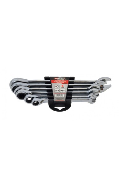 AwTools SET CHEI COMBINATE CU CLICHET 6 bucăți 8-19mm