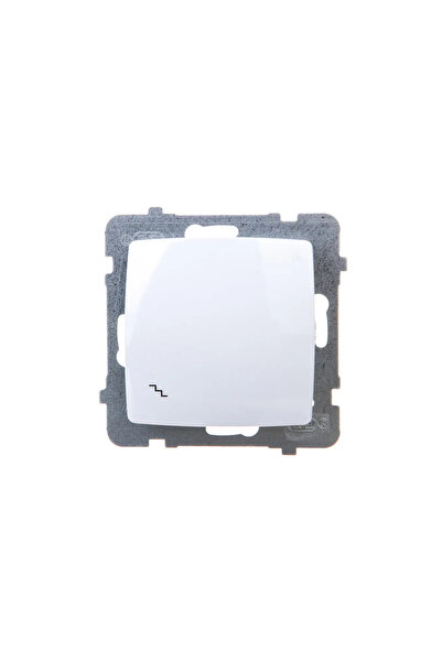 OSPEL Conector de scară Karo unic alb (LP-3s/m/00)