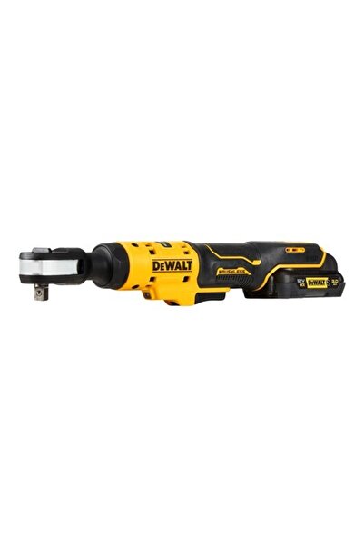 Dewalt Cheie cu clichet 3/8" XR 12V 3Ah GFN 81Nm, x1aku, spumă