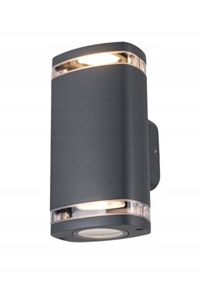 KANLUX Corp de iluminat de exterior ZEVI W EL 2GU10 G 2x10W IP54 cu dublu aba...