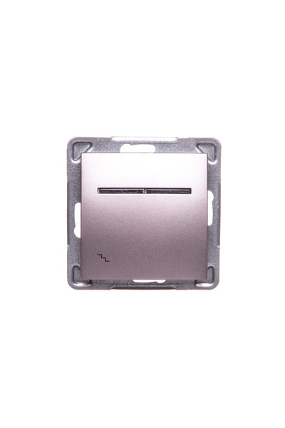 OSPEL Conector scări Impresie cu iluminare de fundal titan (ŁP-3ys/m/23)