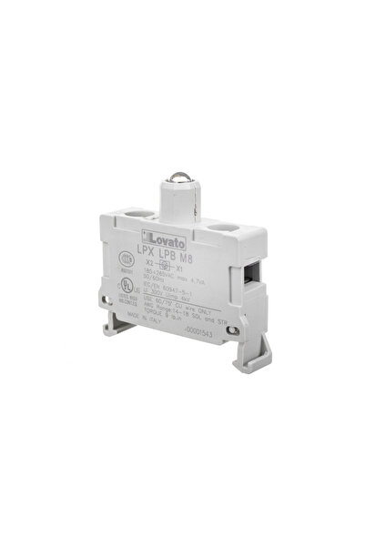 lovato Suport lampă LED albă 185-265V AC LPXLPBM8