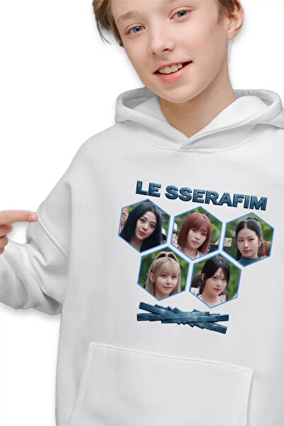 OEM Hanorac Copii Baieti Le Sserafim Kpop Merch Sakura Serafim