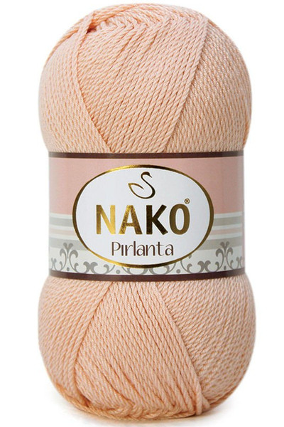 NAKO Pırlanta Amigurumi El Örgü İpi 10284 Kirli Yavruağzı