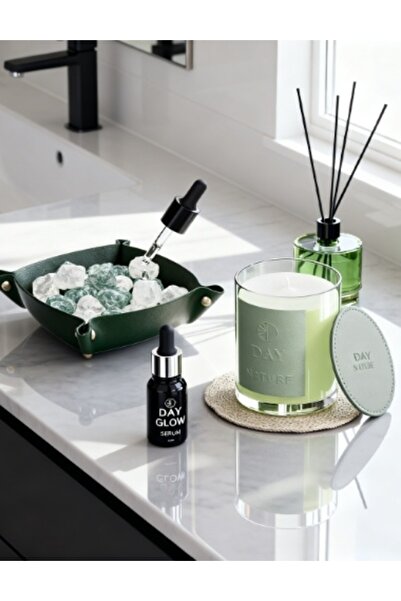 Day Nature Collection Set |   Reed Diffuser + Crystal Stone + Scented Candle |