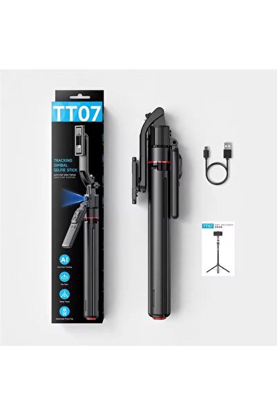 TERRION TT07 AI Selfie Stick Gimbal – Auto Face Tracking, Wireless Remote, Ex...