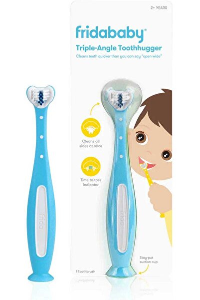 FridaBaby Triple Angle Toothbrush Toddler Blue