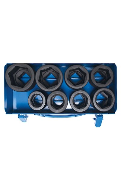 BGS technic Set de chei tubulare de impact scurte, hexagonale cu 6 puncte, 27...
