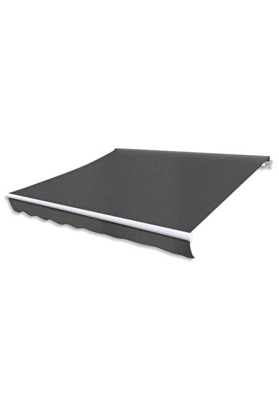 vidaxl Copertină manuală reglabilă, 300 cm, Antracit