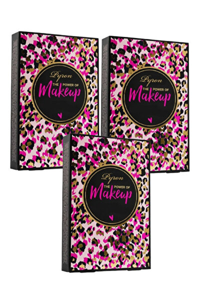 PYRON 3 Pieces The Power Of Makeup 13 Color Palette