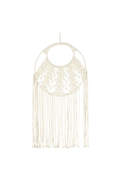 vidaxl Decor de perete din macrame, 40 x 80, Bumbac