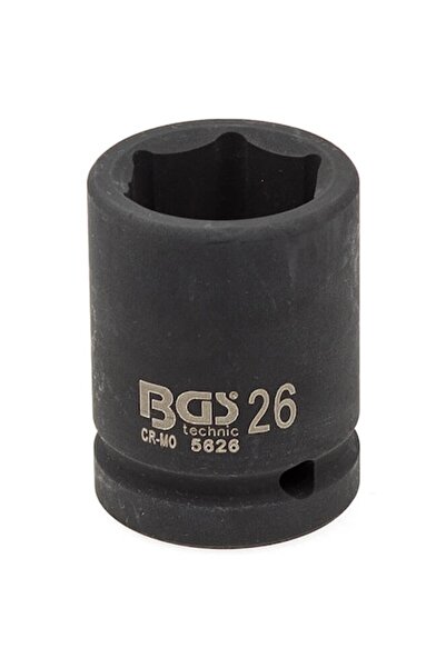 BGS Cheie tubulară de impact, 26mm, 3/4 inch