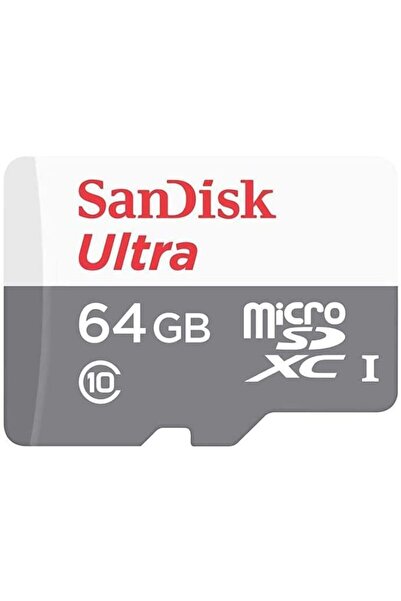 SanDisk Card de memorie Ultra microSDXC, 64GB, 100MB/s Class 10 UHS-I + SD Ad...