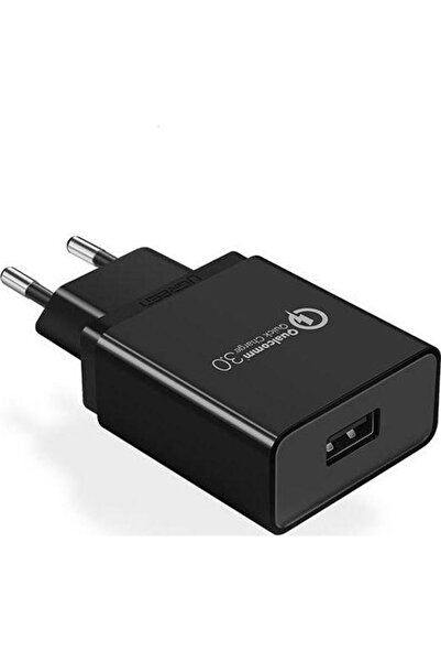 Ugreen CD122 Зарядно за стена, 1x USB-A, 18W, Черен
