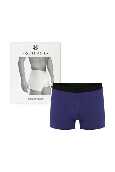 House of Silk Micro Modal Extra Yumuşak Boxer Kobalt Mavisi
