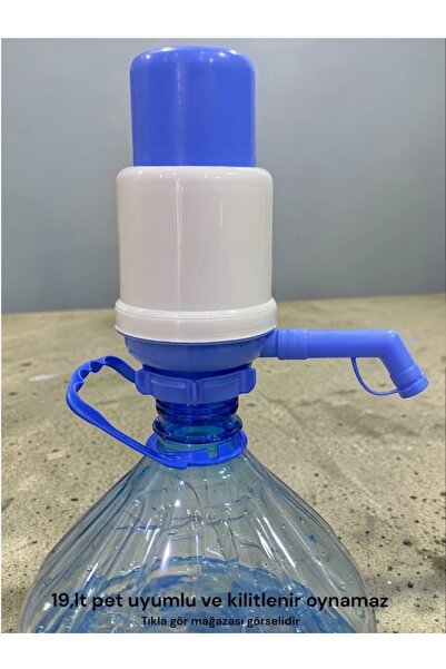 MOOD CLASS Lockable Water Bottle Pump, Manual Push-Release, 19Lt Pet Bottle C...