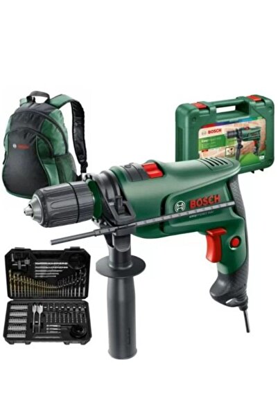 Bosch EasyImpact 600 Darbeli Matkap 600W + 103 Parça Aksesuar Seti + Taşıma Ç...